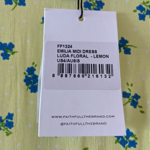 Faithfull the Brand Midi Dress - Picture 3 of 8